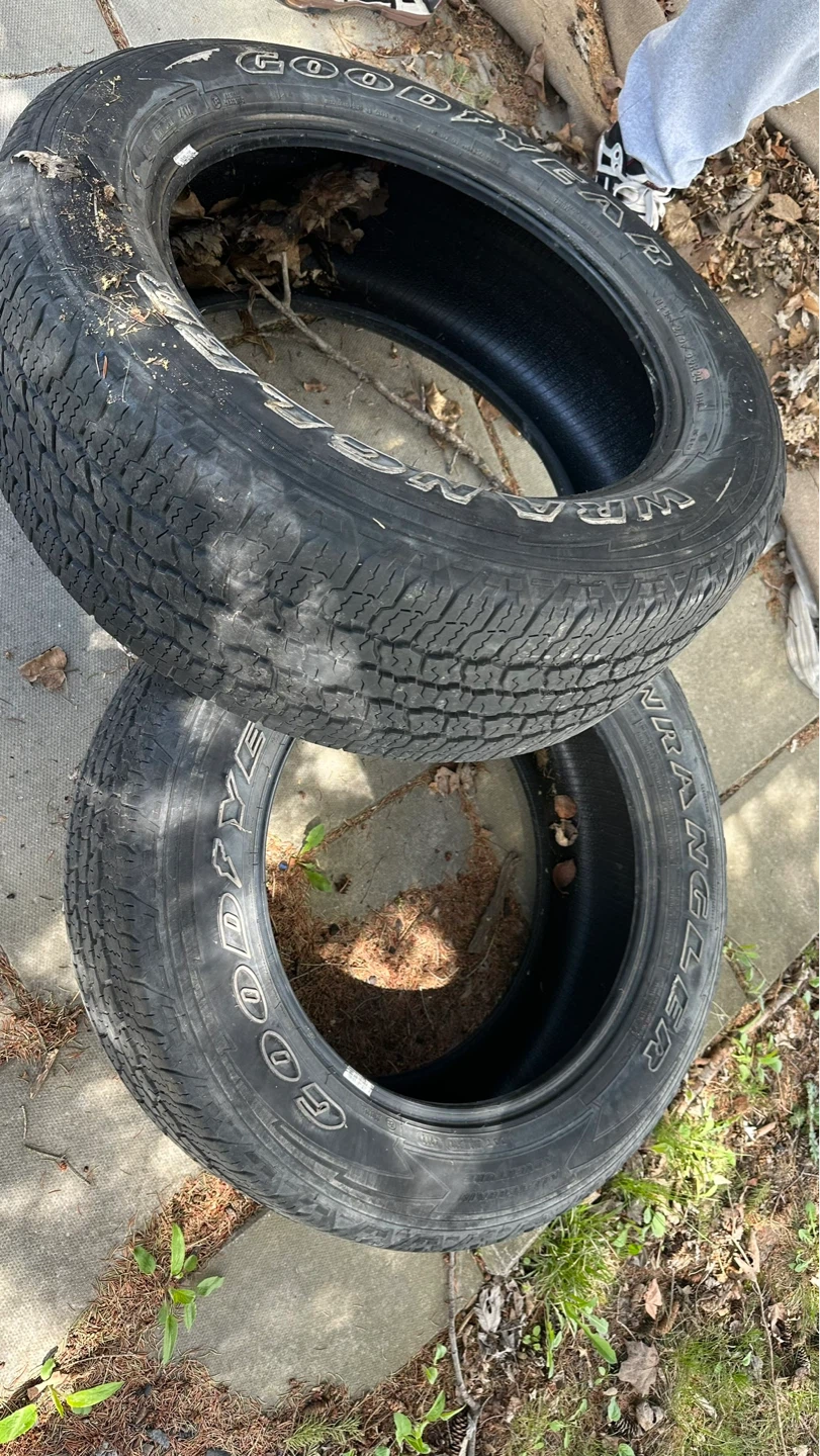 Goodyear Wrangler Tires - 275/65R20