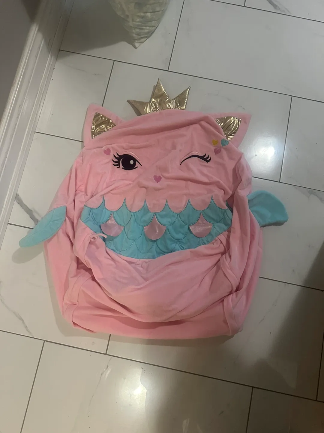 Unicorn Bean Bag with Stuffing