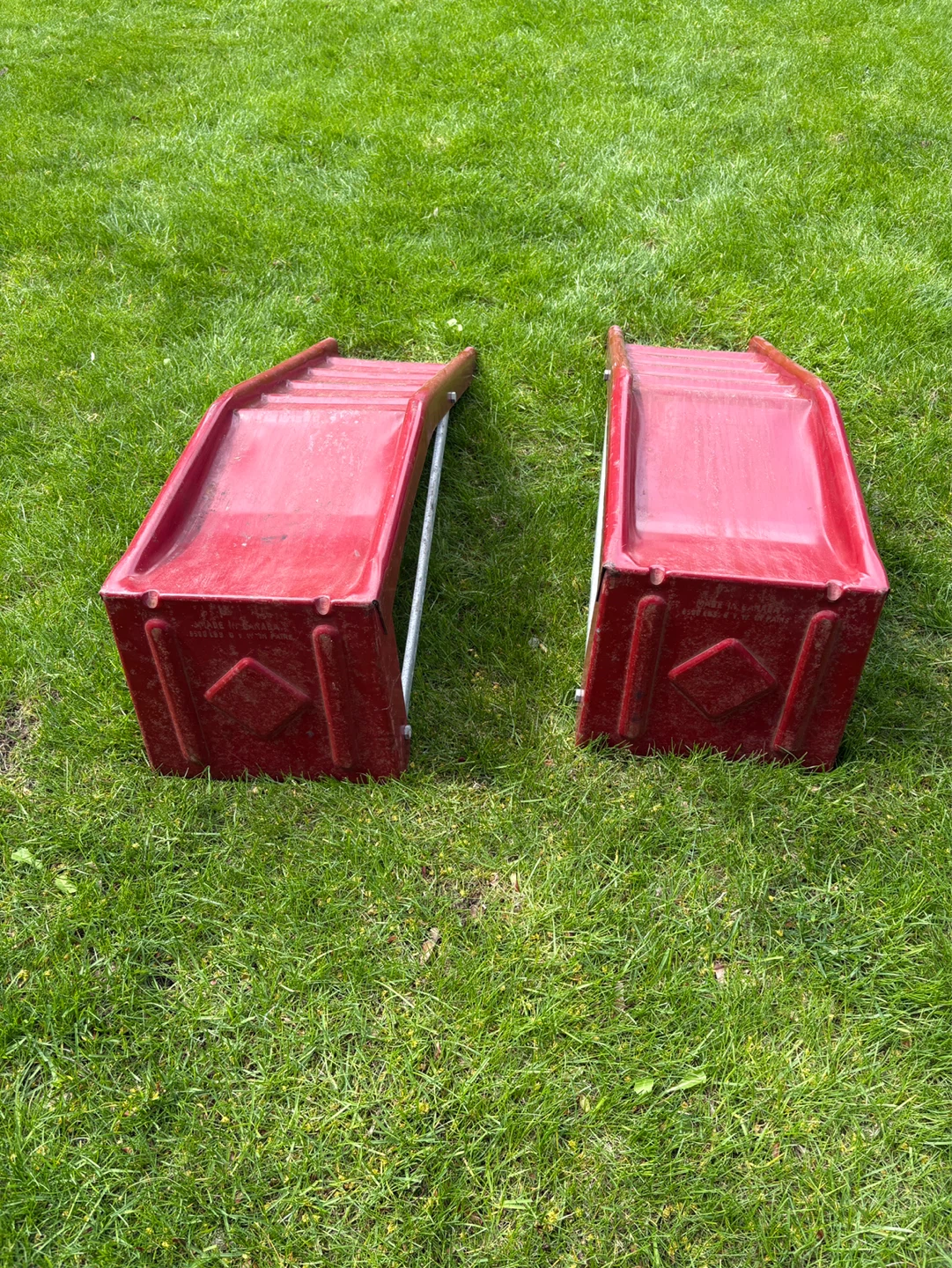 Heavy Duty Steel Car Ramps – Pair – Good Condition - photo 3