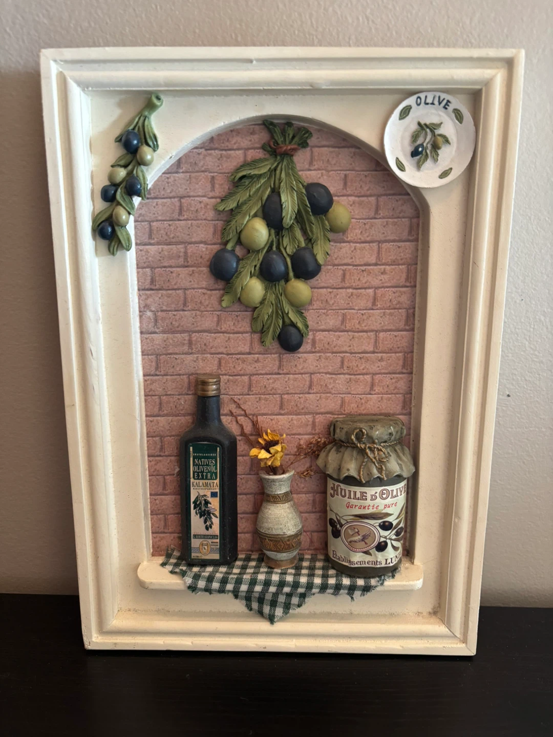 Framed "Huile d'Olive" Wall Art Set - photo 3