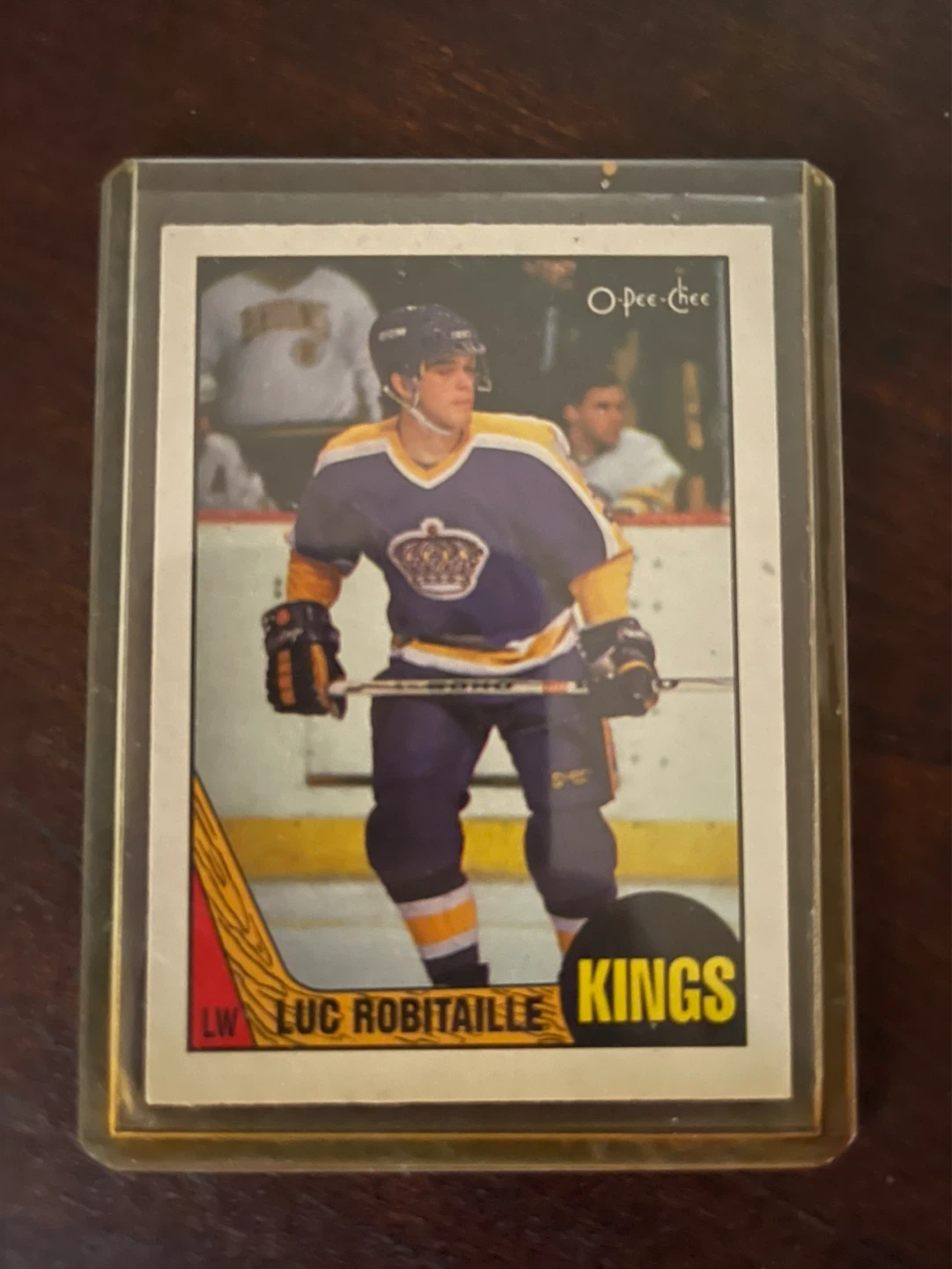 O-Pee-Chee Luc Robitaille Hockey Card