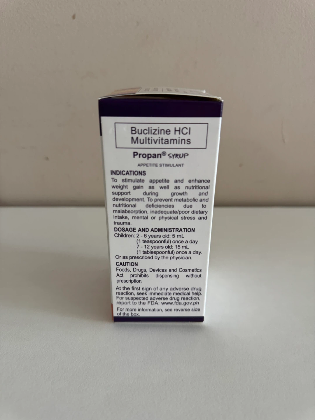 Buclizine HCl Multivitamins Syrup - Propan - photo 4