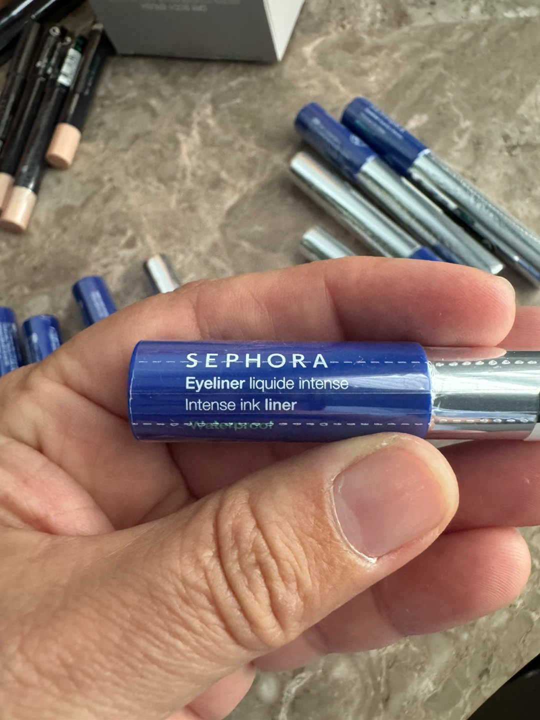 Sephora Intense Ink Liner , dark blue - photo 2