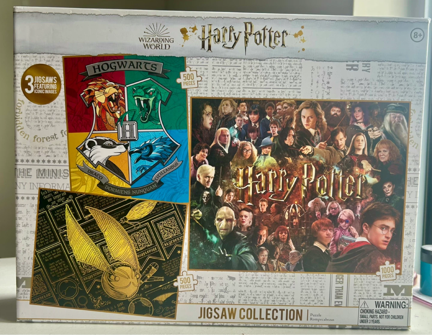 Harry Potter Jigsaw Puzzle Collection 3-in-1