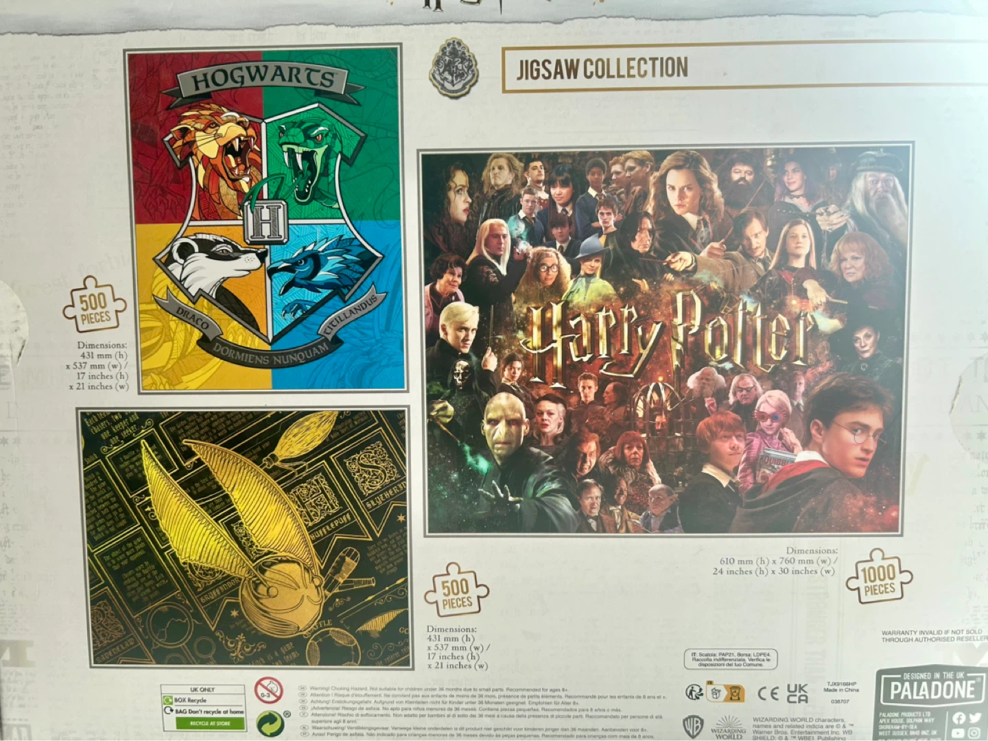 Harry Potter Jigsaw Puzzle Collection 3-in-1 - photo 4