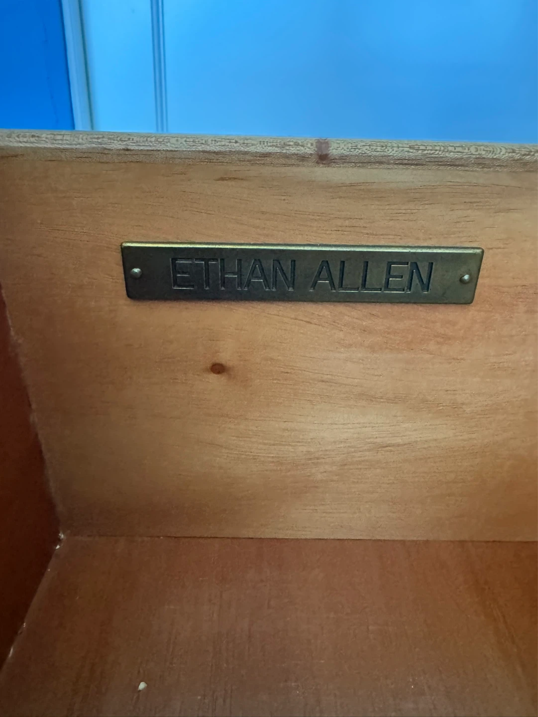 Ethan Allen Pair of Mirrored Dresser Nightstand - photo 5