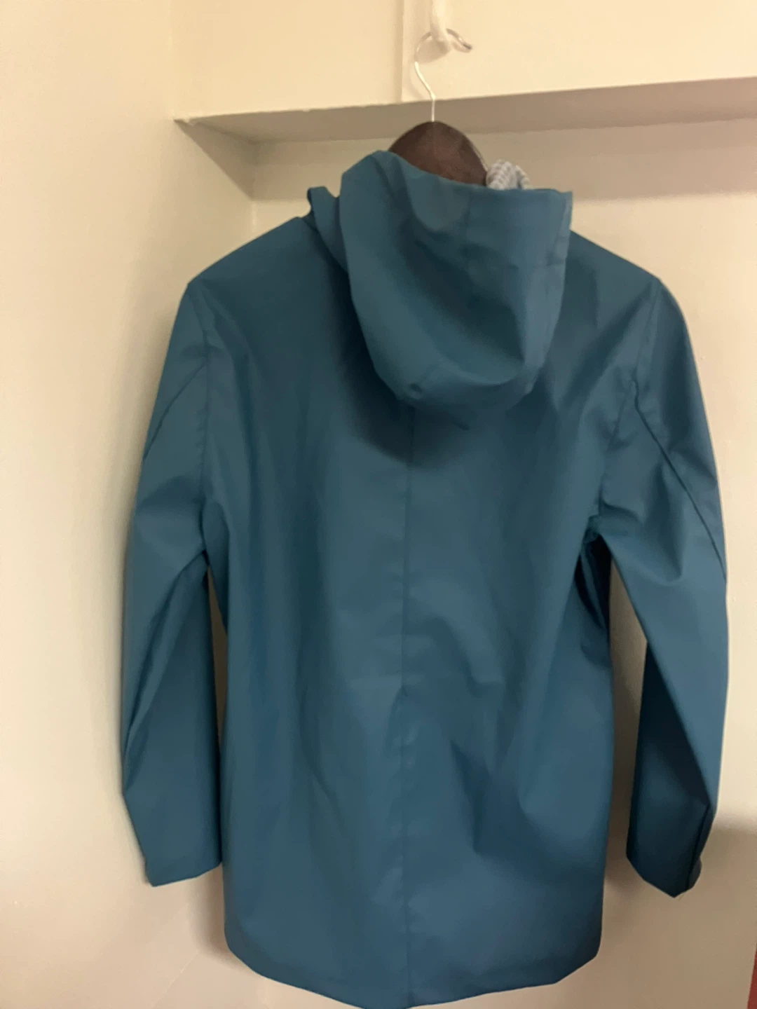 BIGCHILL Teal Rain Jacket Size S - photo 3