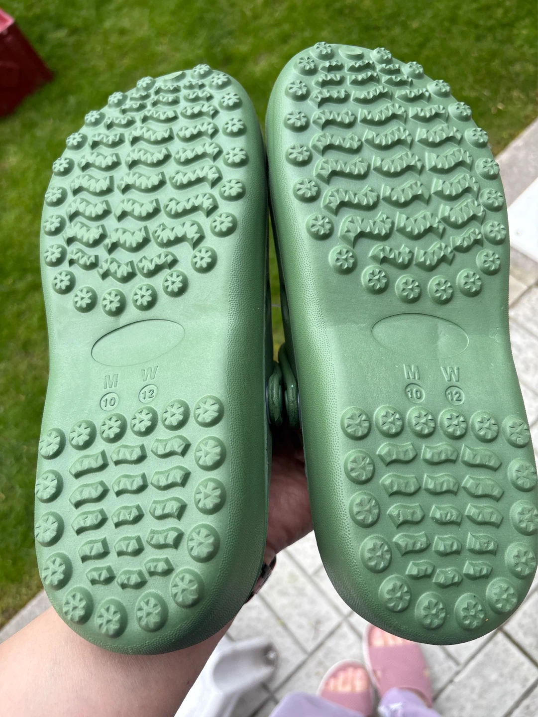 Green Clogs Size 10/12 - photo 2