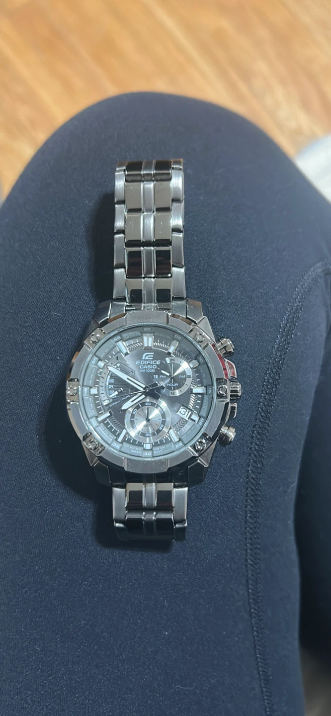 Casio Edifice Chronograph Watch WR 100m