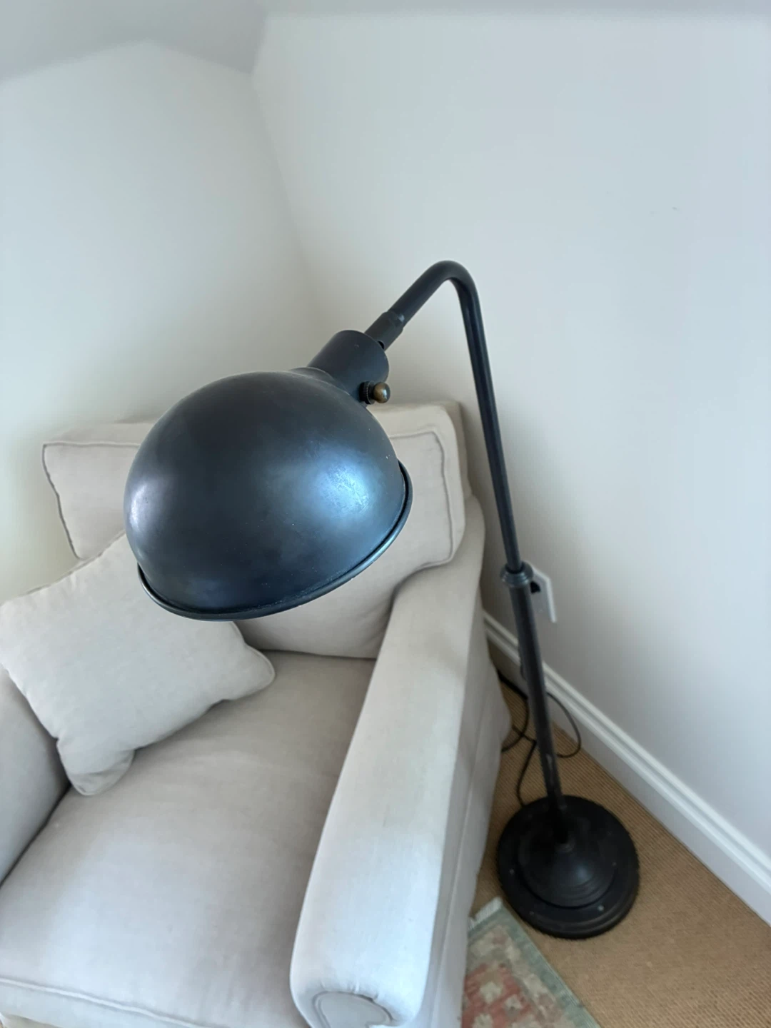 Black Adjustable Floor Lamp - photo 2