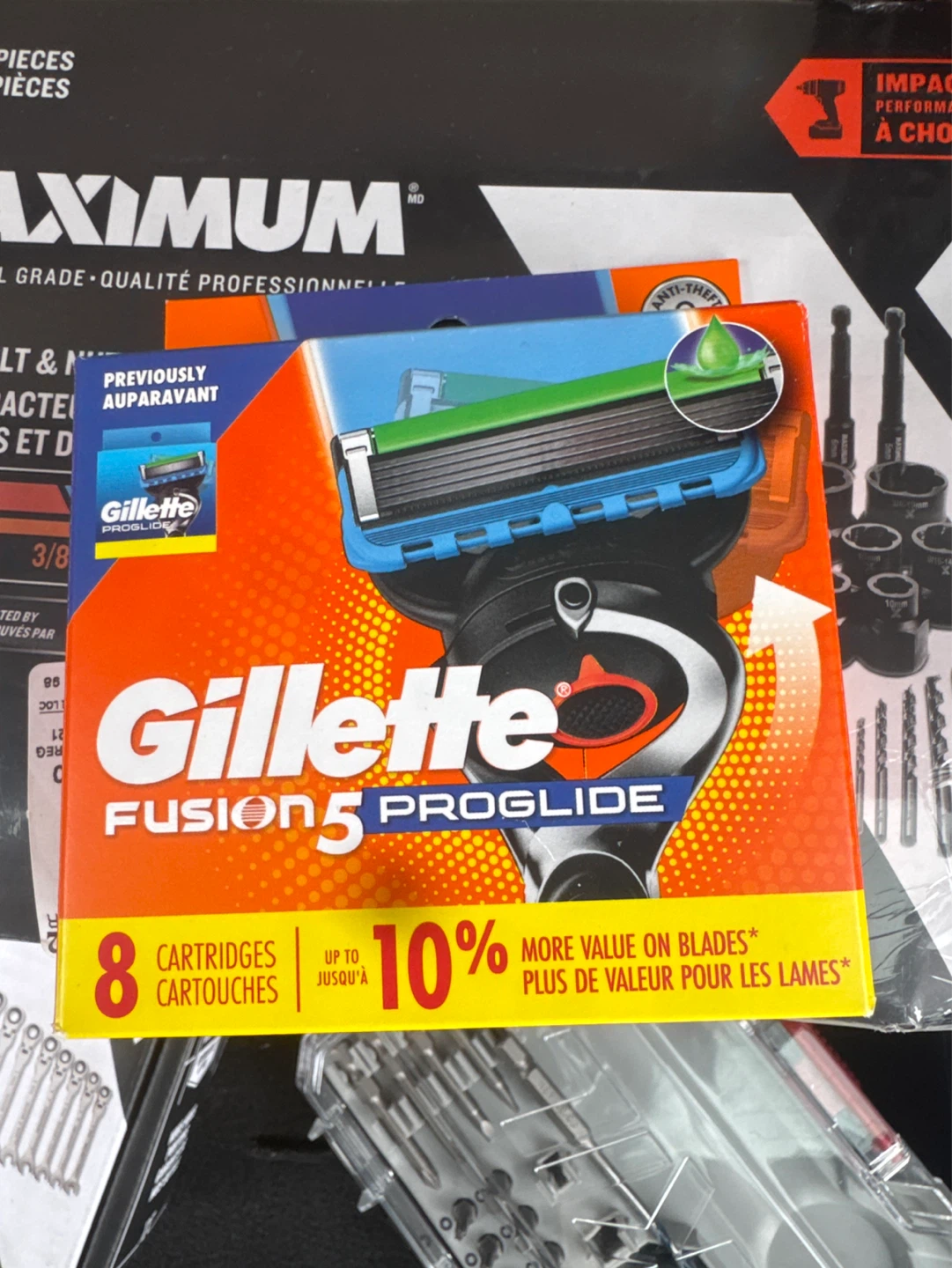 Gillette Fusion5 ProGlide Razor Cartridges - 8 Pack