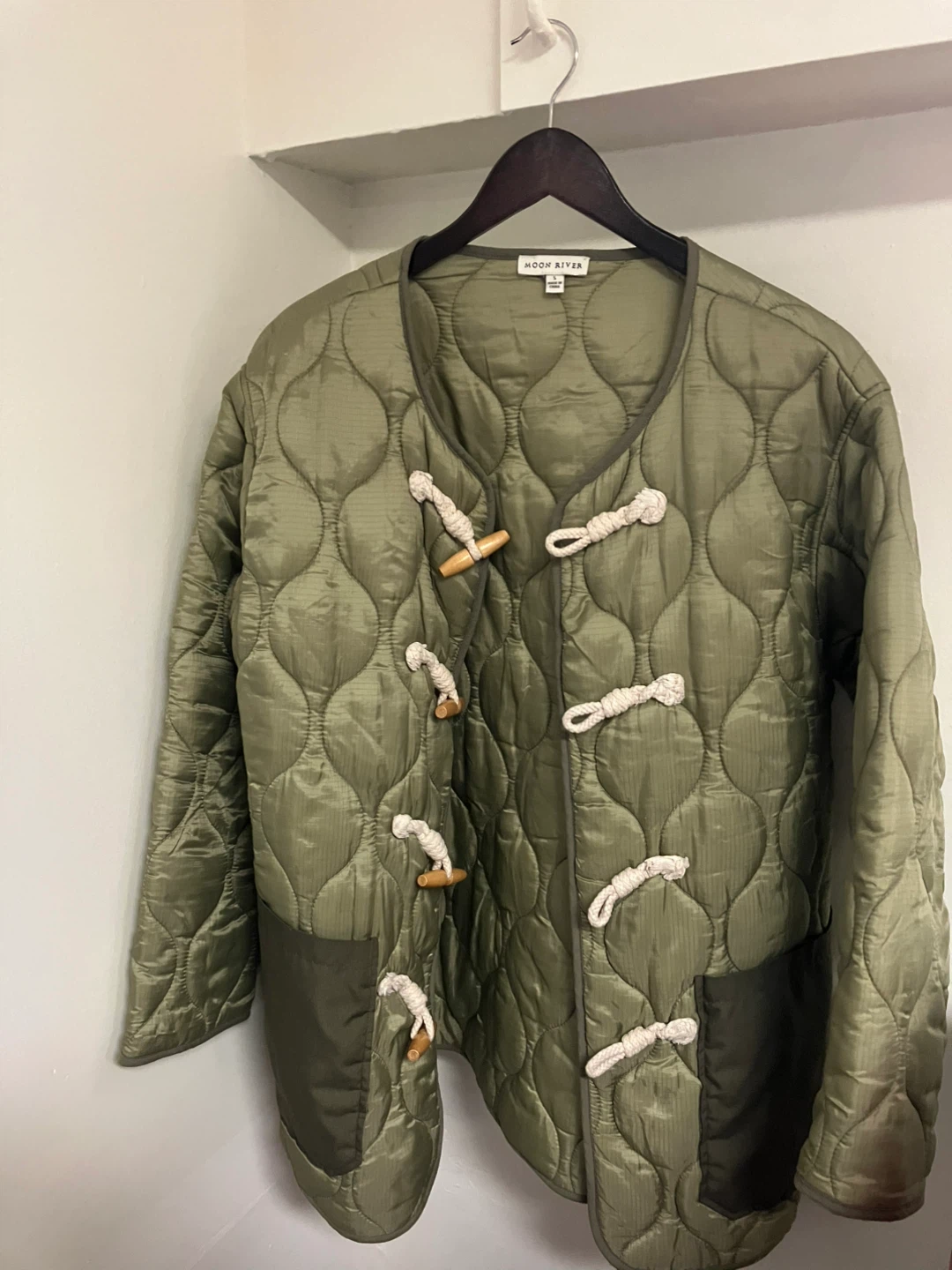 Moon River Quilted Jacket with Toggle Closures - photo 2