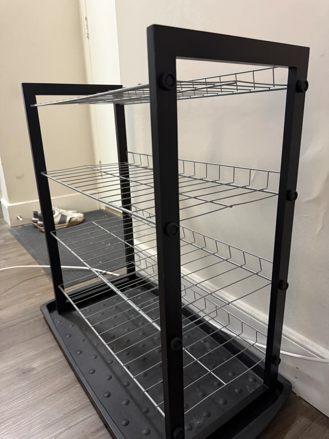 4-Tier Metal Shoe Rack - photo 2