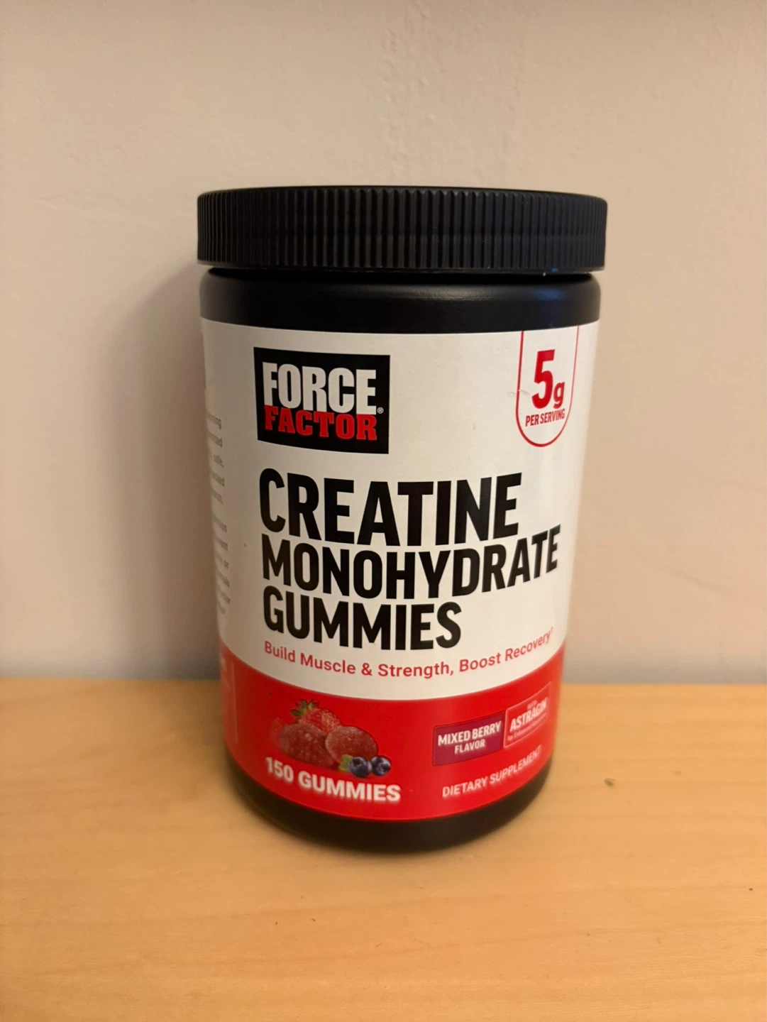 Force Factor Creatine Monohydrate Gummies