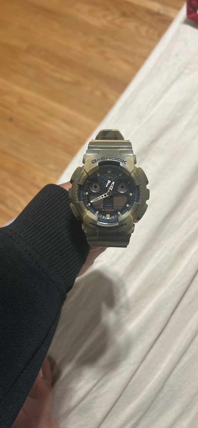 G-Shock Camouflage Analog-Digital Watch