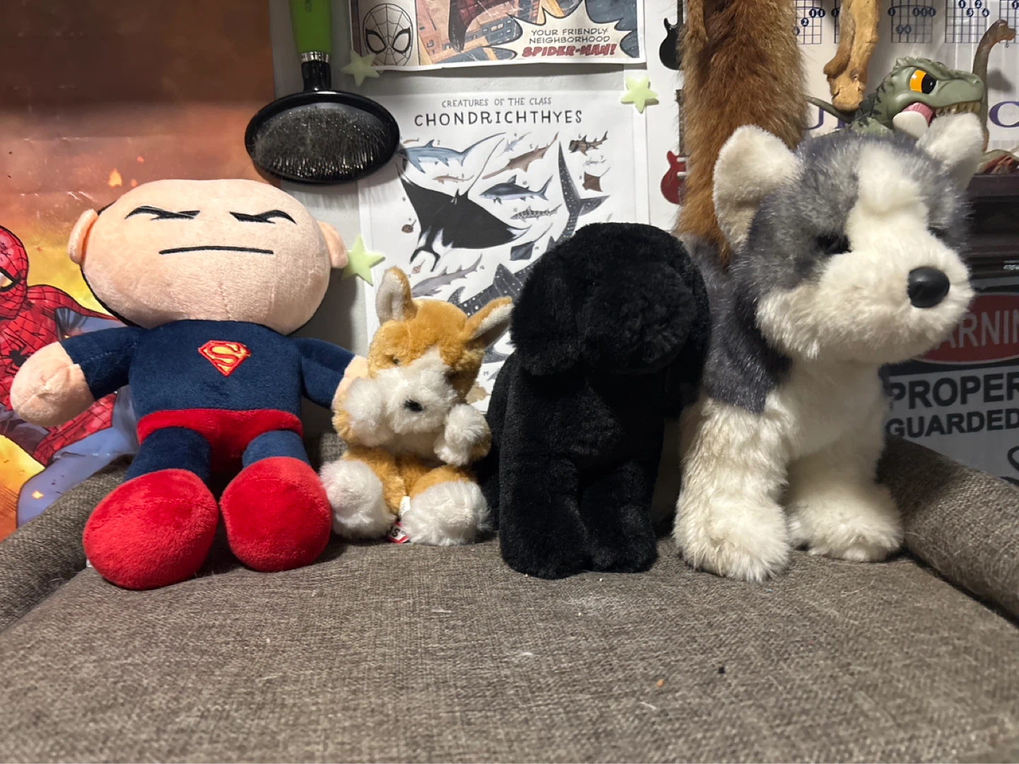 Assorted Stuffed Animals Collection