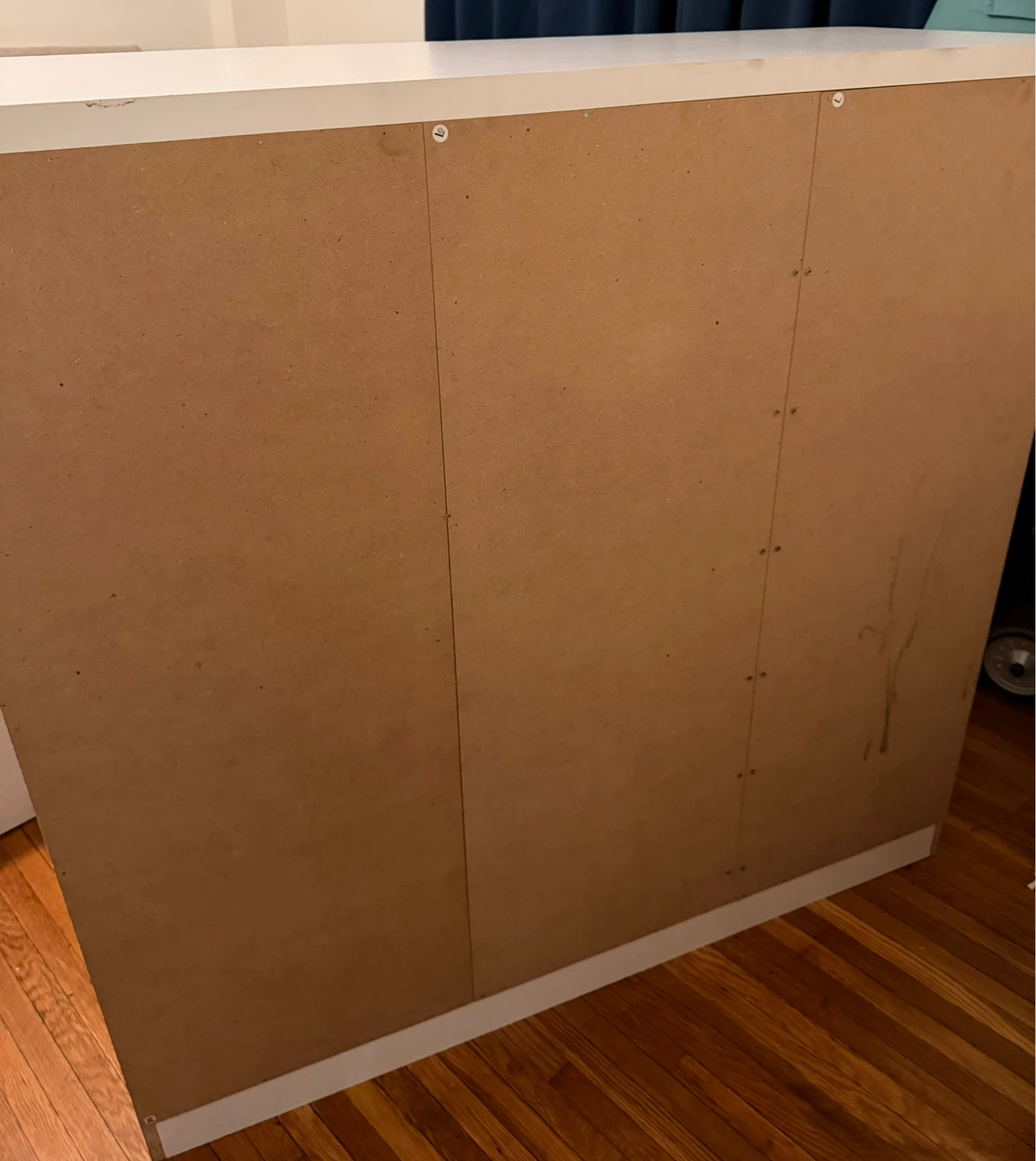 White Tall Dresser with Cabinet - photo 3