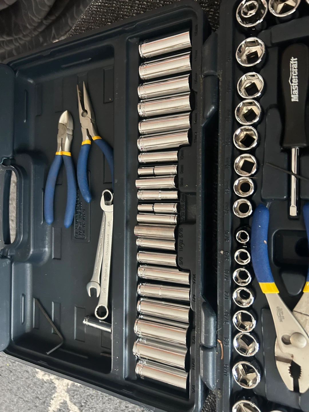 Mastercraft Socket Set with Wrenches and Pliers - photo 3