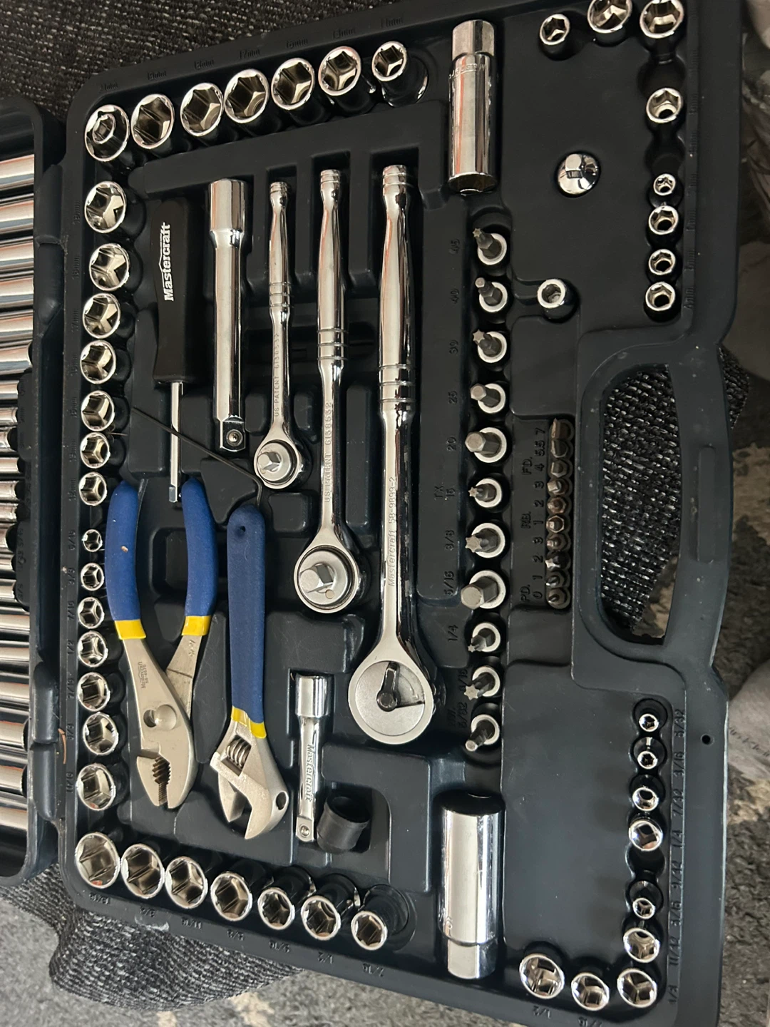 Mastercraft Socket Set with Wrenches and Pliers - photo 2