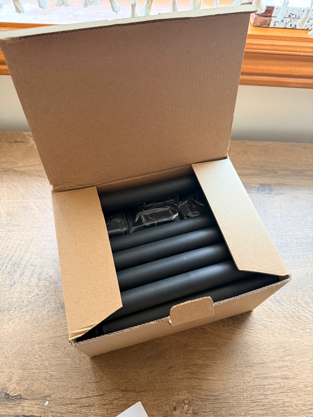 Set of 6 Black Solar flame effect Pathway Lights - photo 5