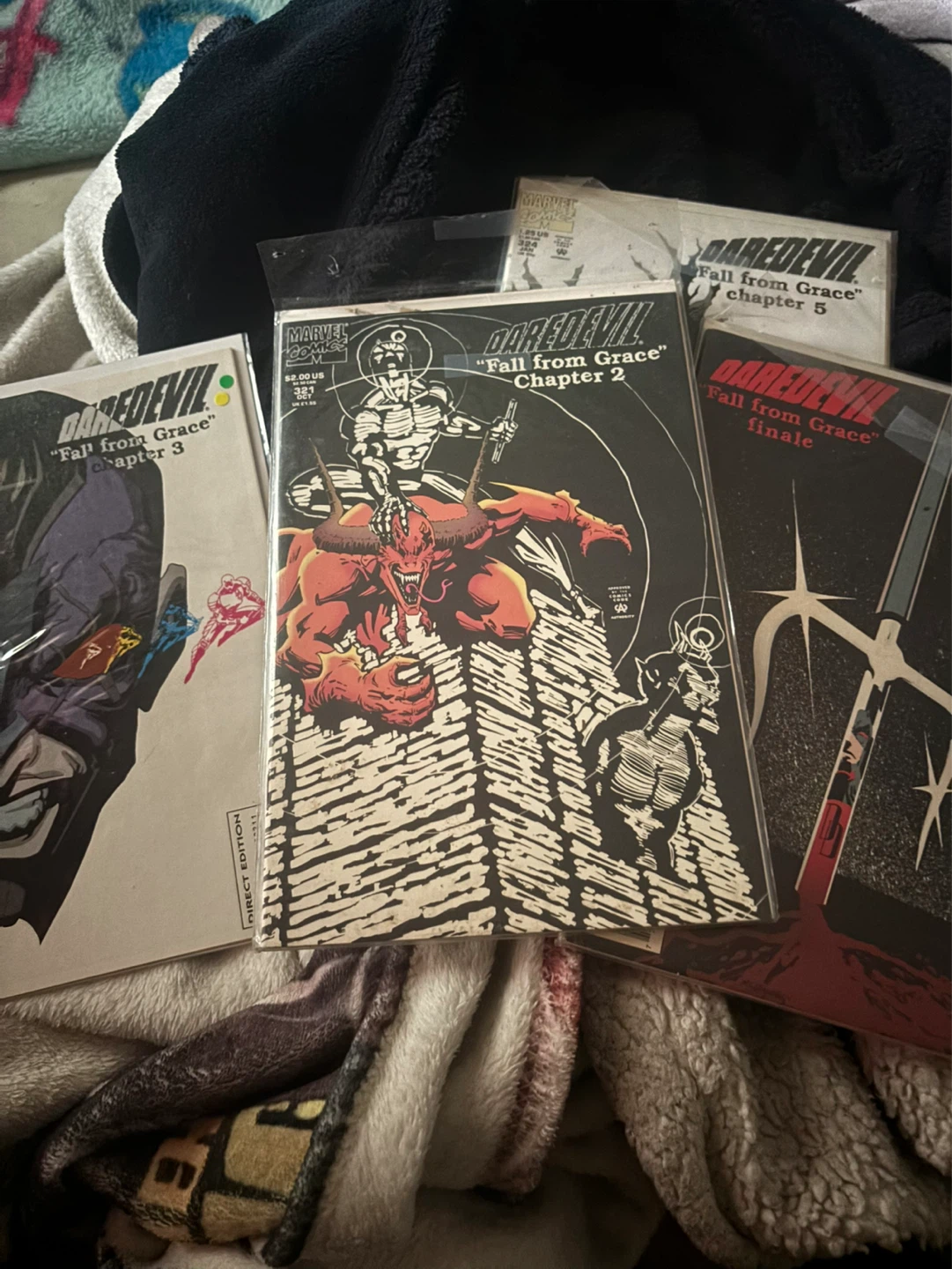 Daredevil "Fall from Grace" comic books