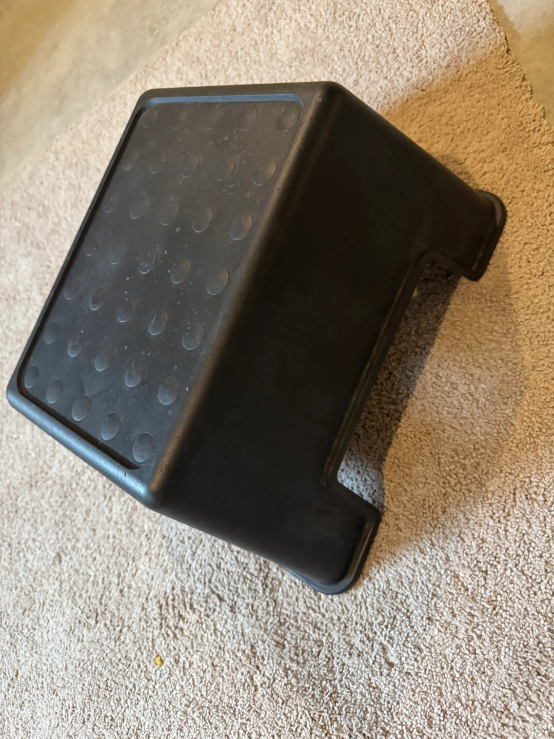 Black Plastic Step Stool - photo 2