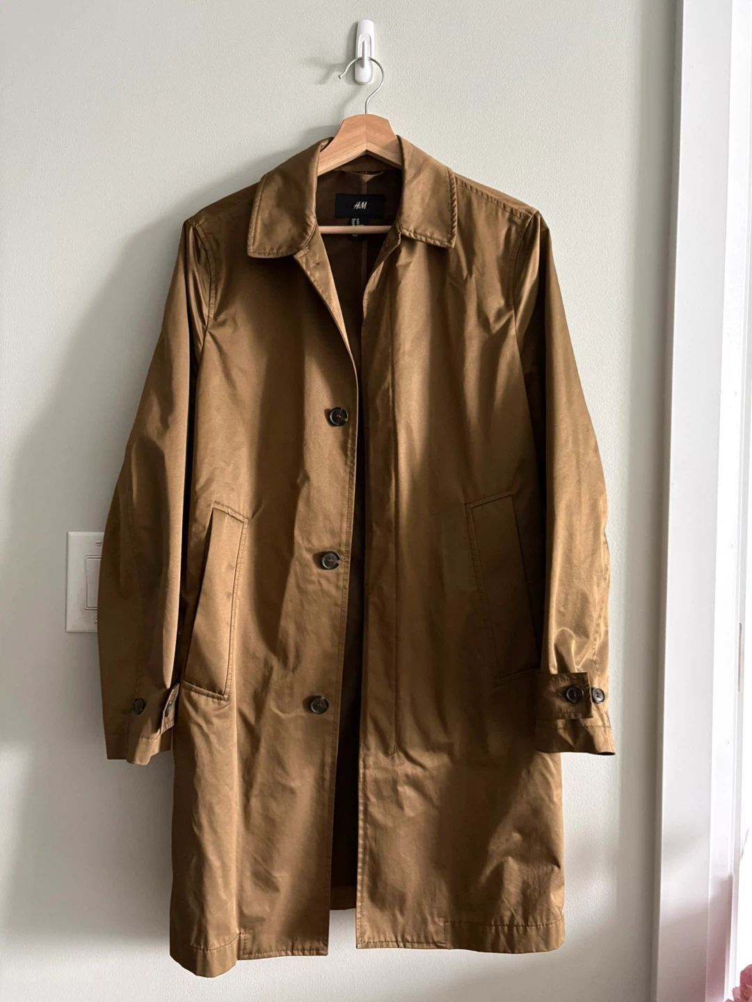 H&M Brown Trench Coat XS