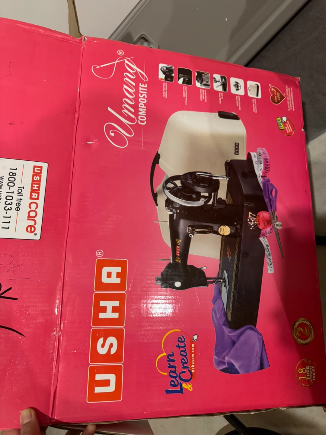 Usha Umang Composite Sewing Machine - photo 2