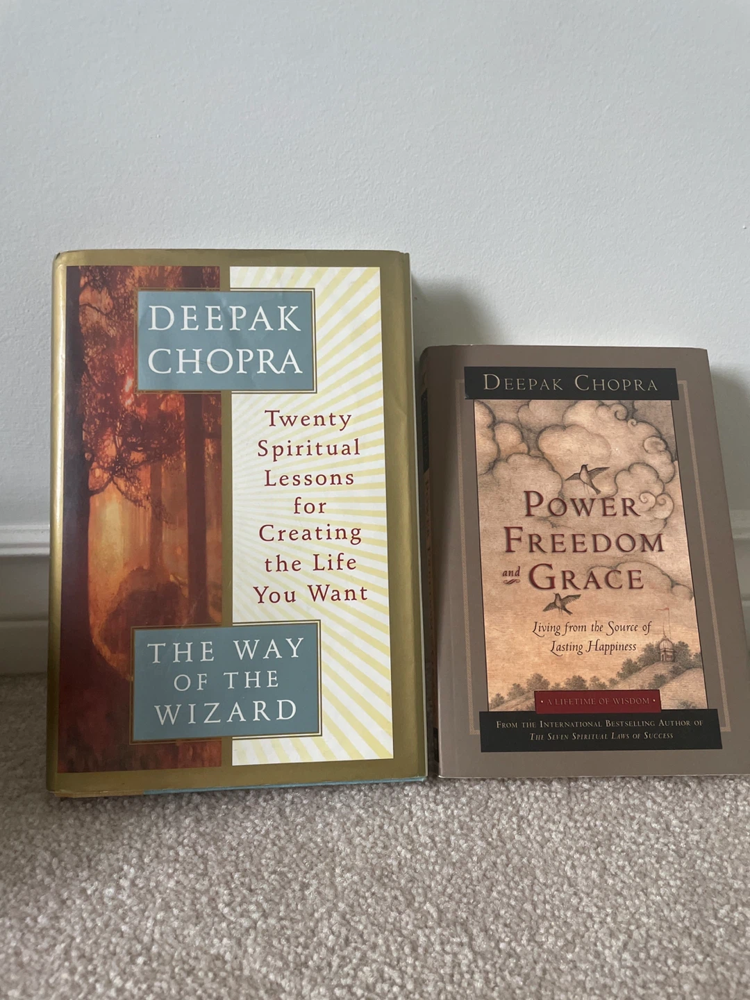 2 Books by Deepak Chopra