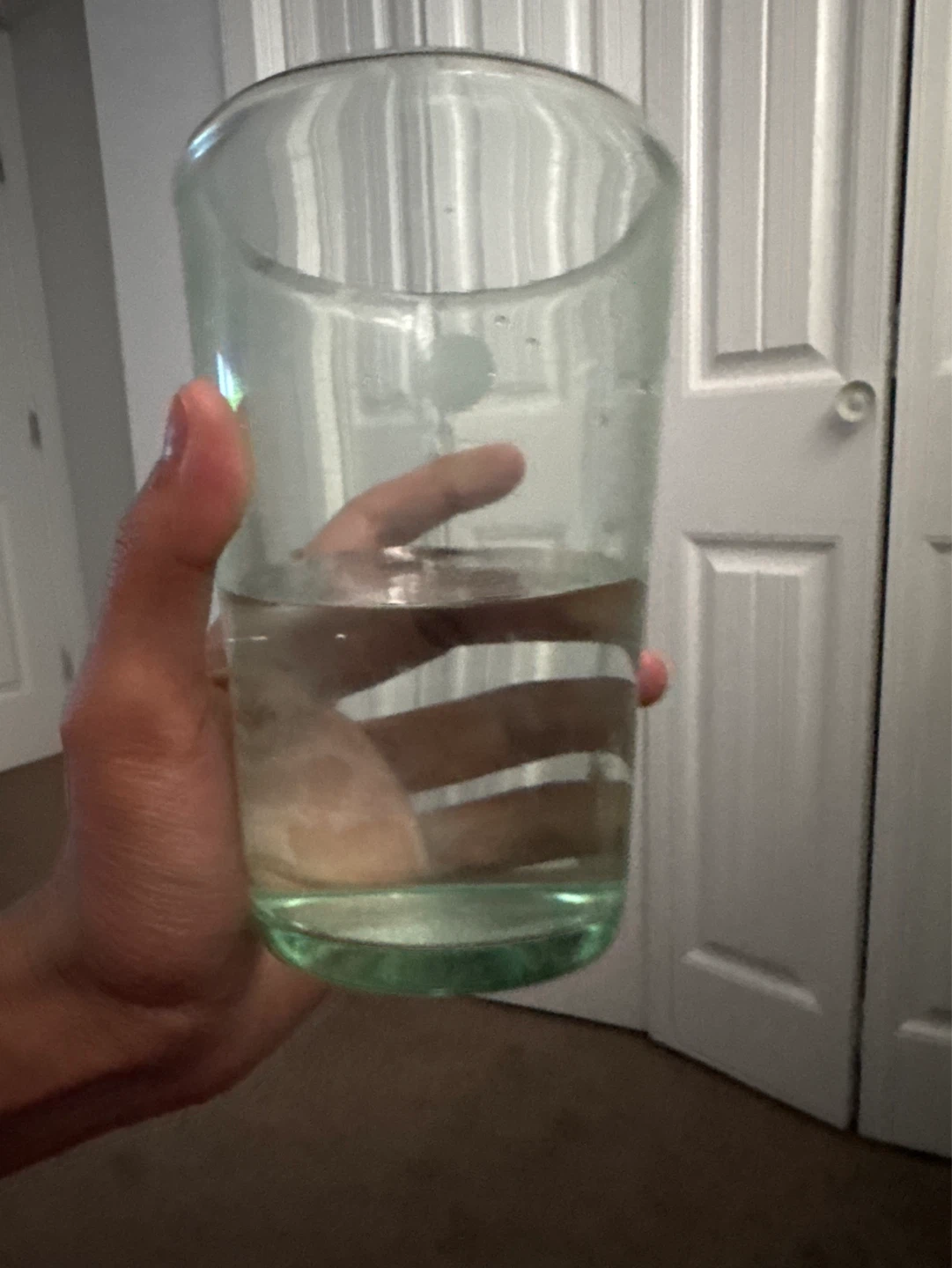 Green Tint Glass Tumbler