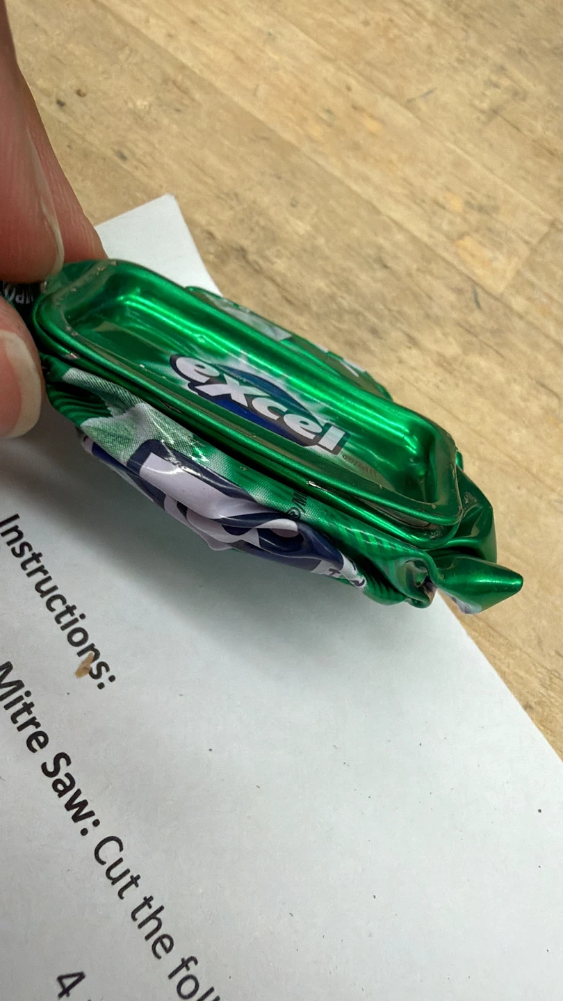 Excel Gum, green wrapper