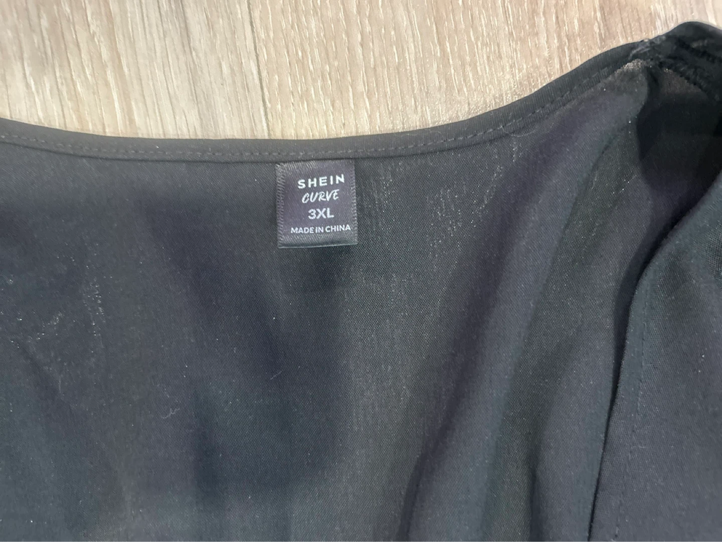 Black SHEIN CURVE 3XL Dress - photo 2