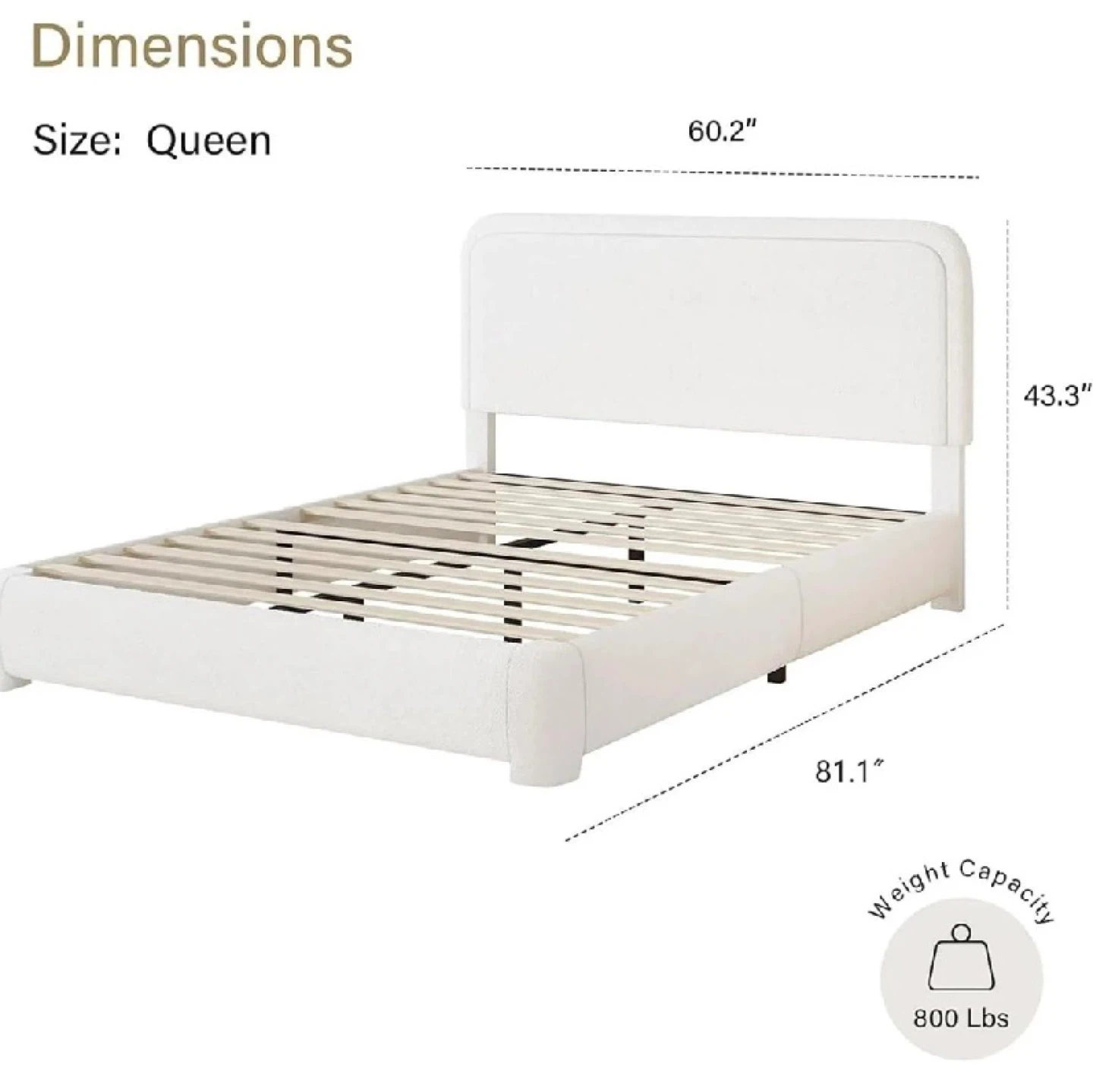 Queen Size Bed Frame - photo 2