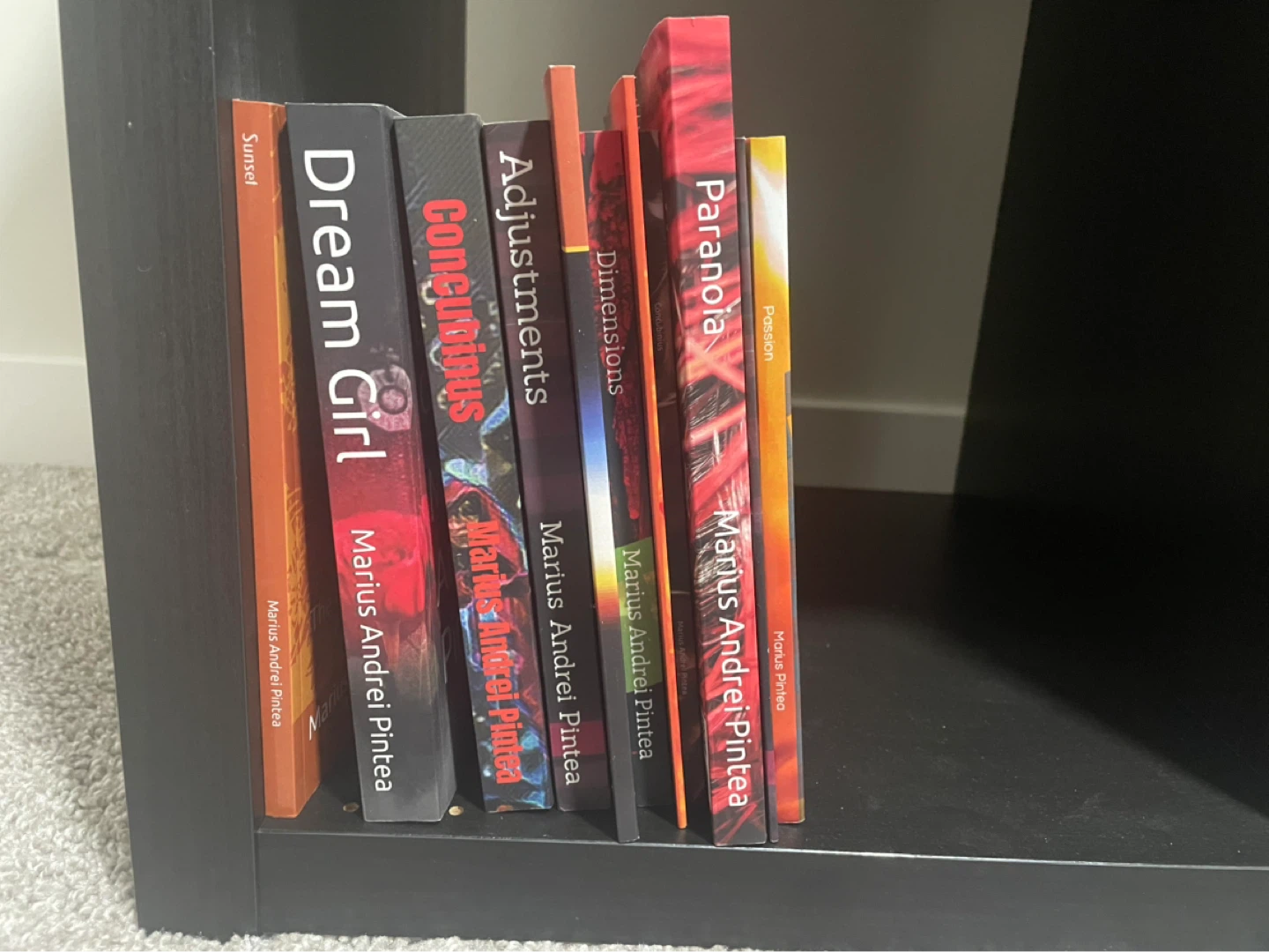 Collection of Marius Andrei Pintea Books