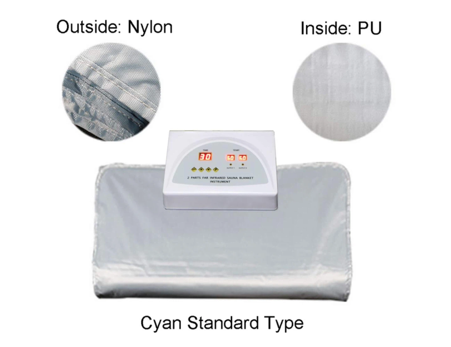 Elitzia Body Shaper Weight Loss Sauna Thermal Heating Blanket - photo 2