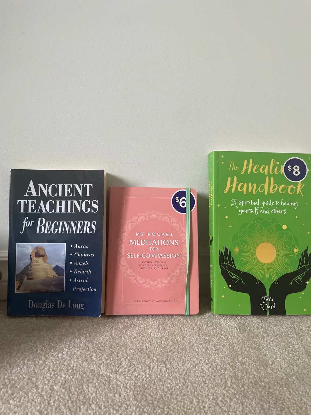 Three books on spirituality and self-help