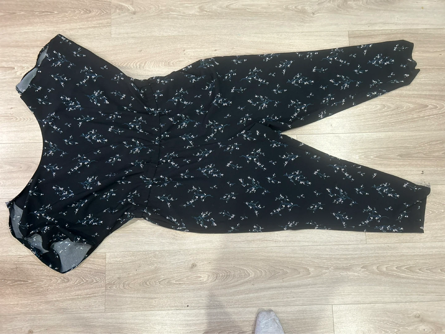 Jessica Simpson floral jumpsuit size 20W