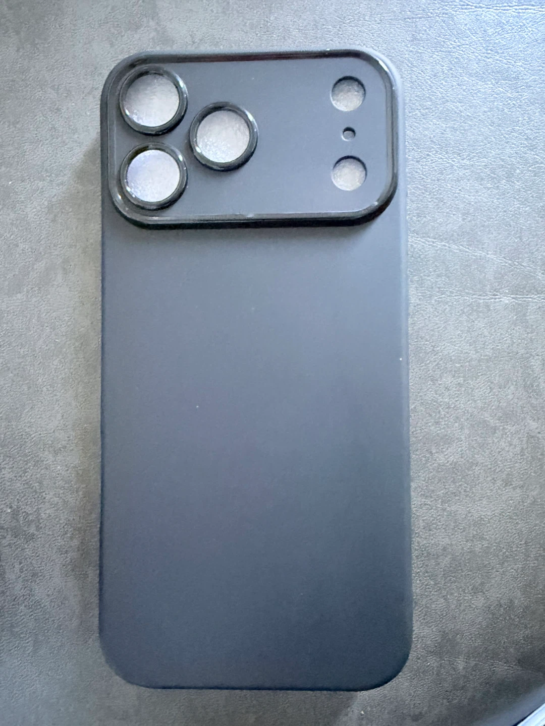 iPhone 17 Pro max case - Artificial Leather/Silicone