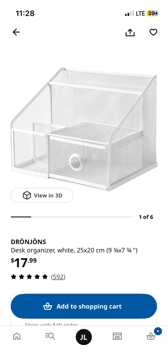 IKEA VARIERA Pot Lid Organizer, Stainless Steel