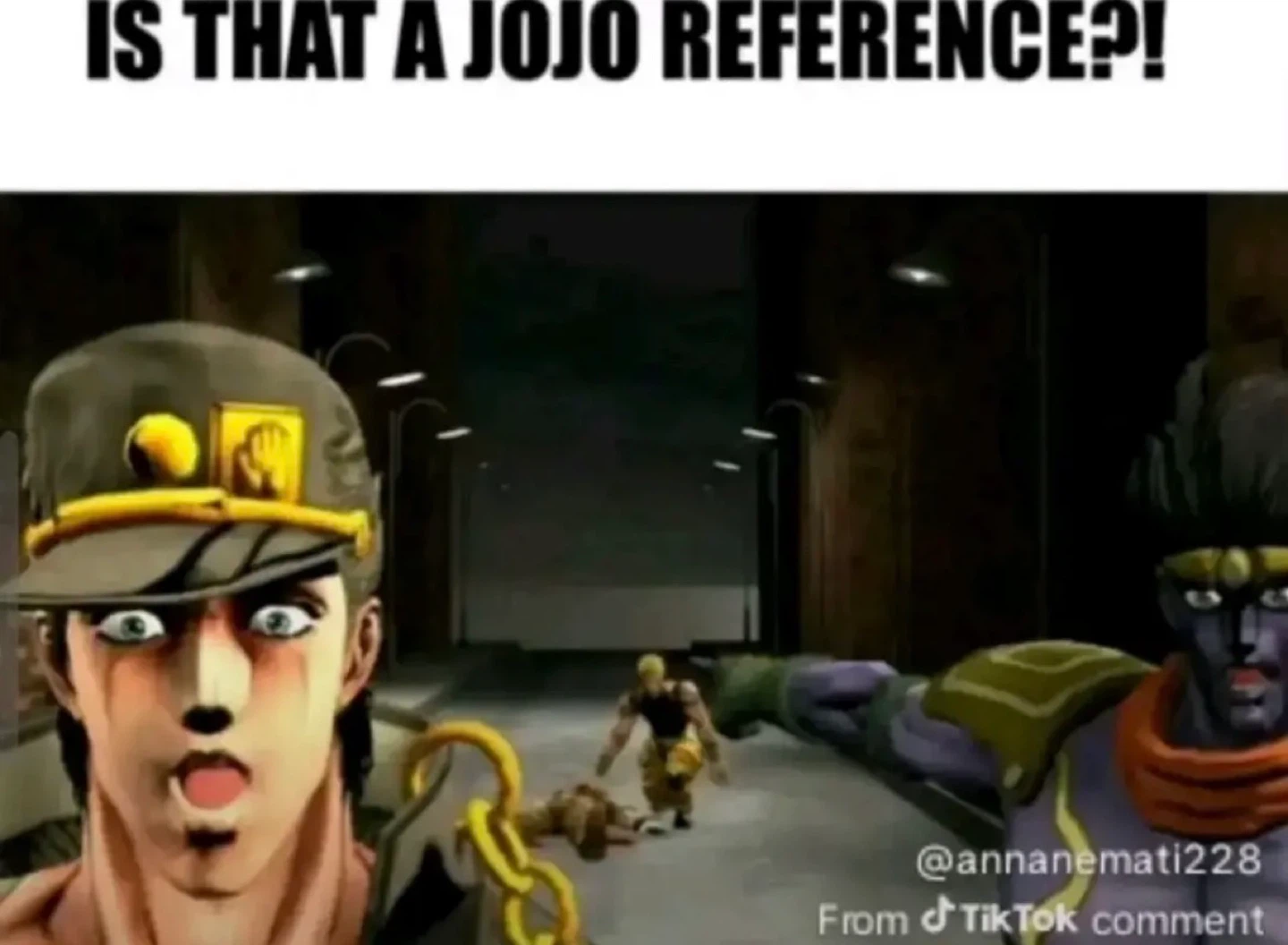 JoJo's Bizarre Adventure meme - photo 2