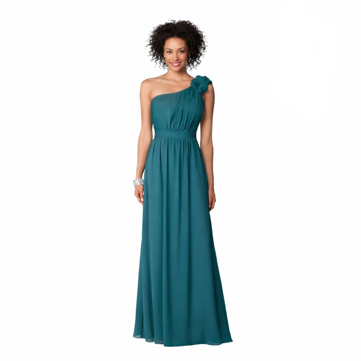 After Six Bridesmaid Dress in Jade Size 6