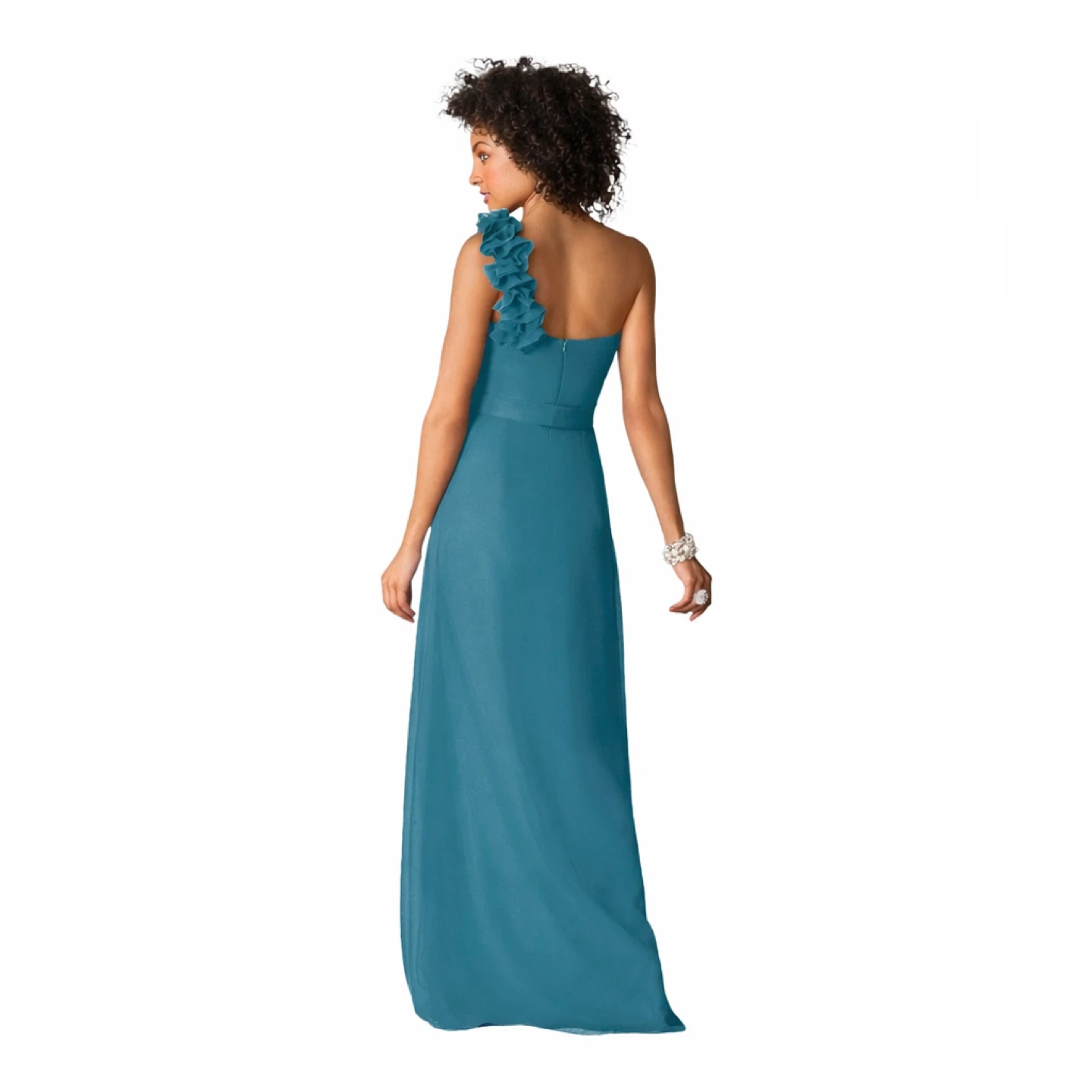 After Six Bridesmaid Dress in Jade Size 6 - photo 2