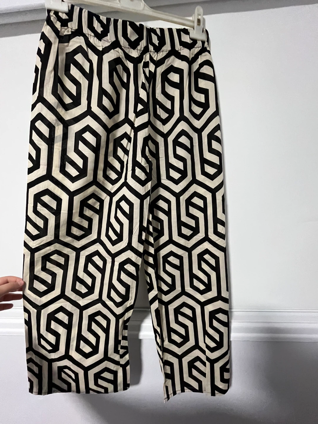Geometric Print Shirt and Pants Set - photo 2