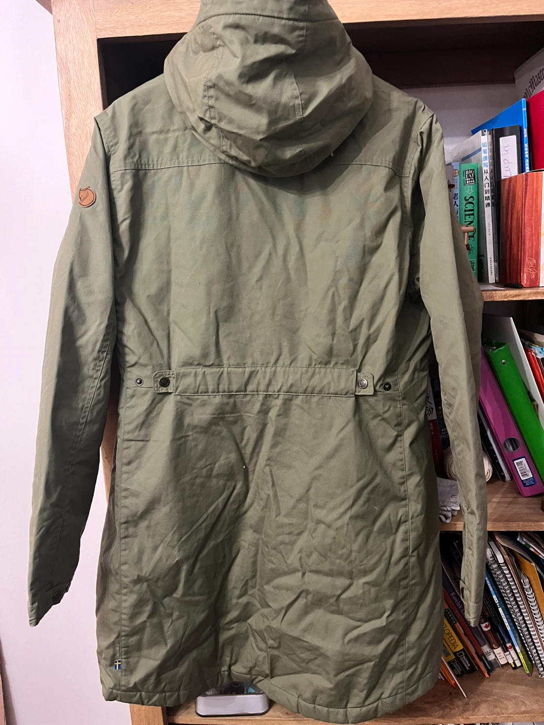 Fjällräven Kiruna Padded Parka - Olive Green - Size W - photo 2