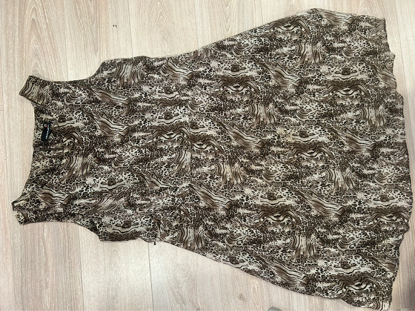 LauraPlus Women's Dress Size 14+ Leopard Print - photo 2