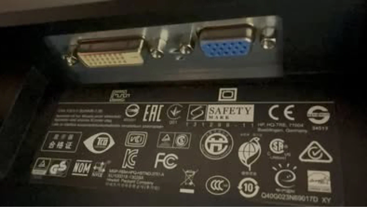 HP ProDisplay P231 23" Monitor - photo 4