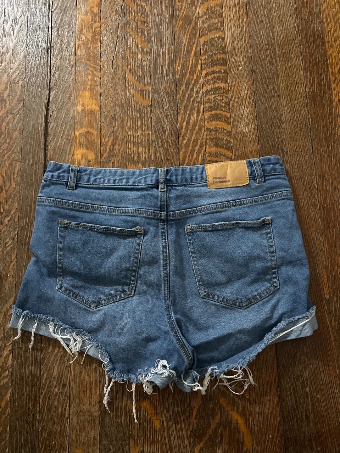 Blue Denim Shorts - photo 2