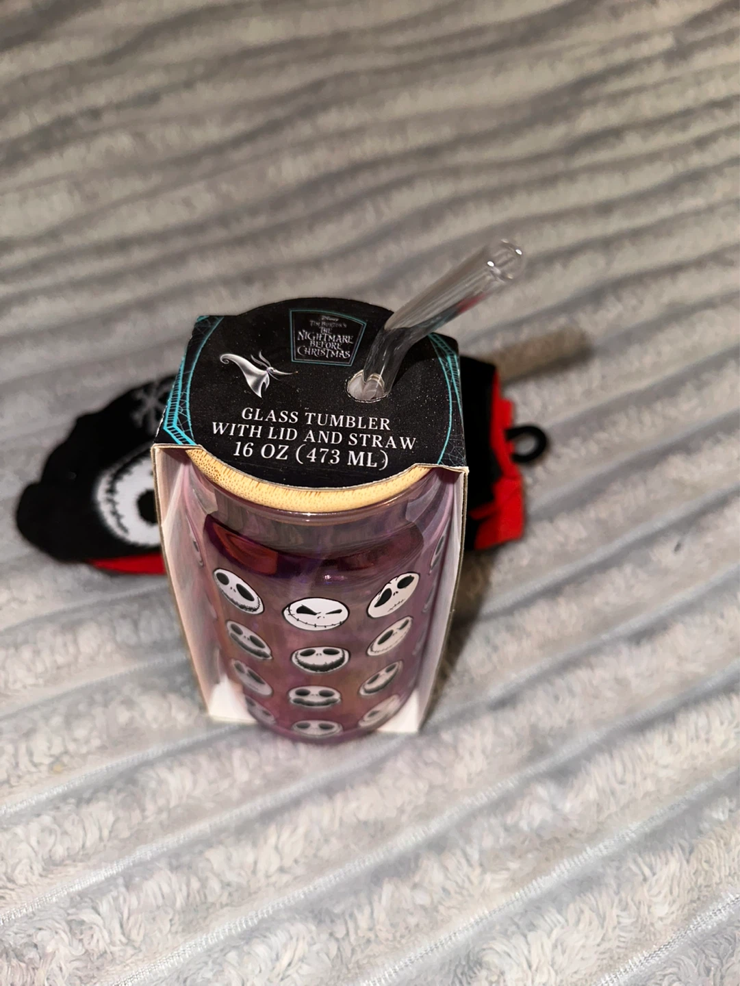 Glass Tumbler & Socks Set - photo 2