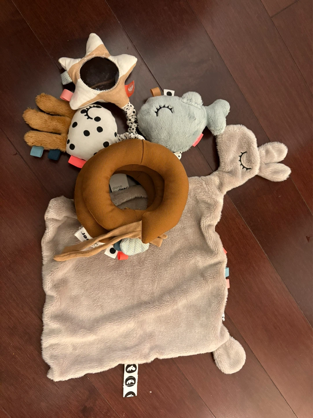 Done by Deer Activity Toy with Mirror and Rattle