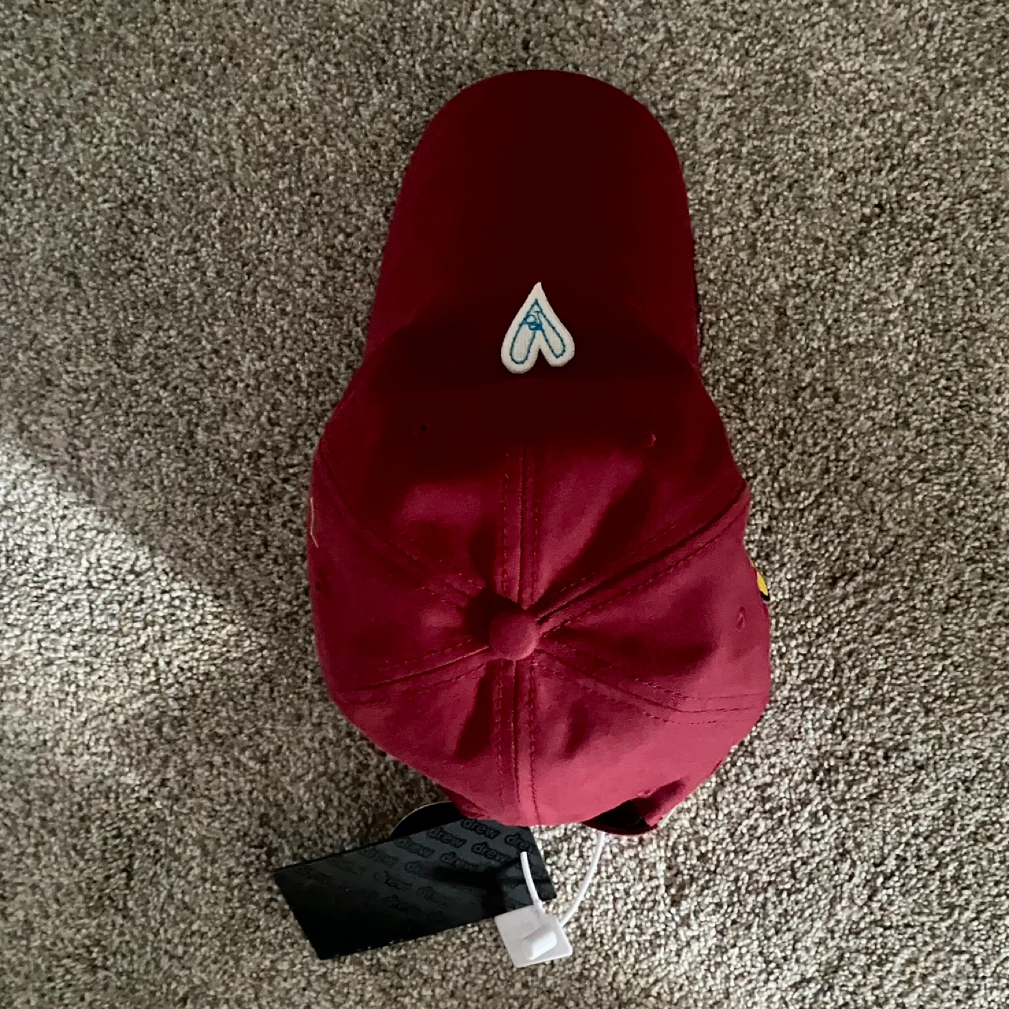 Drew House Baseball Cap - Red - photo 2